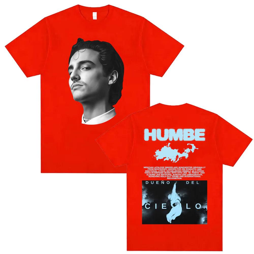 Humbe Dueno Del Cielo World Tour 2026 Merch Tshirts Men Women Summer Tops Oversized T Shirt Classic Hip Hop 100 Cotton Tshirt M
Humbe Dueno Del Cielo World Tour 2026 Merch Tshirts Men Women Summer Tops Oversized T Shirt Classic Hip Hop 100 Cotton Tshirt M