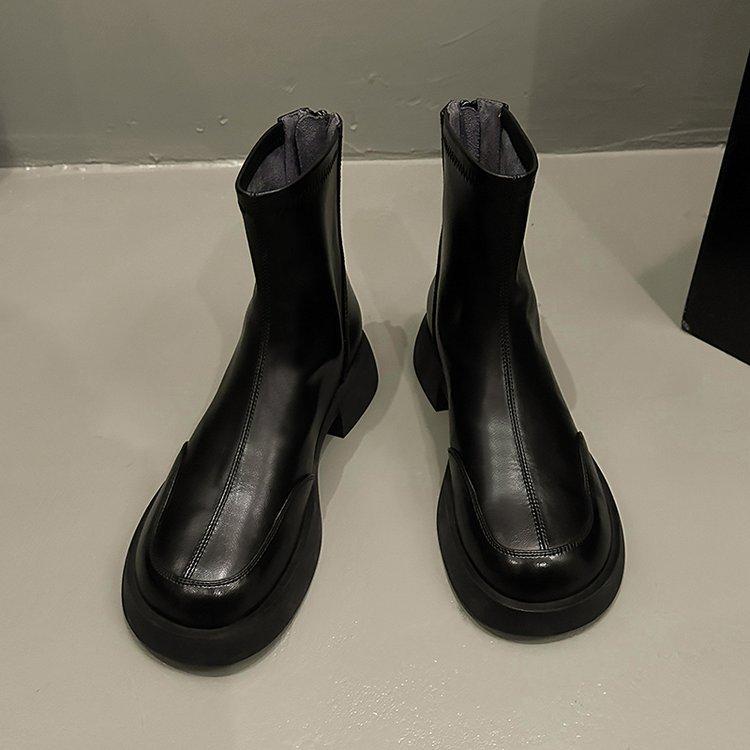 British style retro Martin boots women s autumn and winter 2025 new velvet short boots versatile thick-soled elastic thin boots 35
British style retro Martin boots women s autumn and winter 2025 new velvet short boots versatile thick-soled elastic thin boots 35