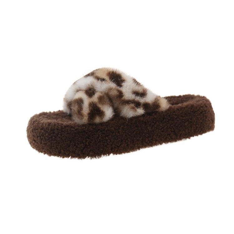 Retro cross Mao Mao outer slippers spring and summer casual versatile gentle leopard print thick-soled Mao Mao shoes cotton drag women s shoes 40
Retro cross Mao Mao outer slippers spring and summer casual versatile gentle leopard print thick-soled Mao Mao shoes cotton drag women s shoes 40