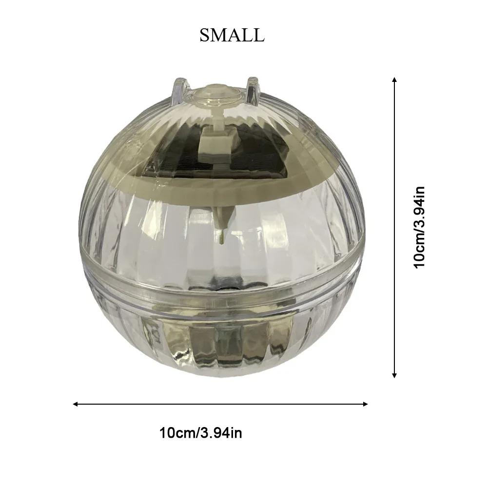 Светодиодный плавающий светильник на солнечной батарее, шар для бассейна, пруда, дрейфующий, водонепроницаемый, светящийся, шоу, диско, меняющий цвет samll-multicolor,1pc
Светодиодный плавающий светильник на солнечной батарее, шар для бассейна, пруда, дрейфующий, водонепроницаемый, светящийся, шоу, диско, меняющий цвет samll-multicolor,1pc