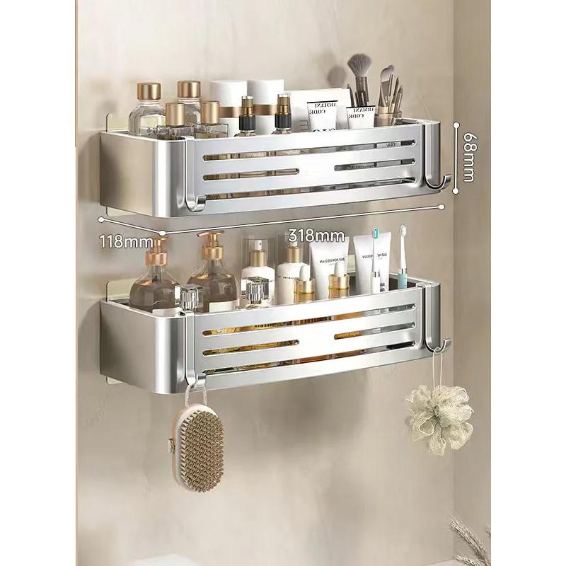 Полка для ванной без перфорации, настенная, держатель для шампуня, косметики, кухонный туалет, квадратная, самоклеящаяся, без сверления, полки для душа
Полка для ванной без перфорации, настенная, держатель для шампуня, косметики, кухонный туалет, квадратная, самоклеящаяся, без сверления, полки для душа