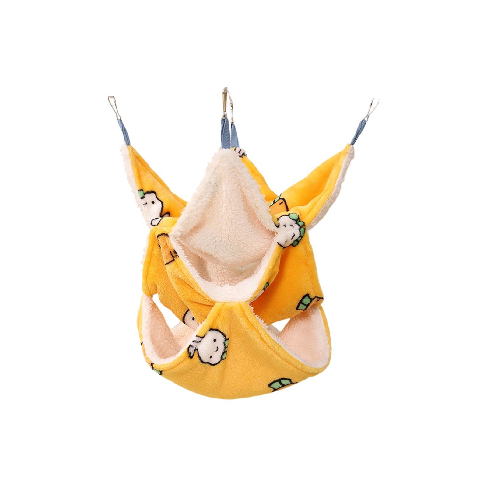 3 Styles Small Animals Hammock, Sugar Glider Triple Bunk Bed Cage Warm Plush Hanging Hammock Bed, Winter Skin-friendly One Size жовтий
3 Styles Small Animals Hammock, Sugar Glider Triple Bunk Bed Cage Warm Plush Hanging Hammock Bed, Winter Skin-friendly One Size жовтий