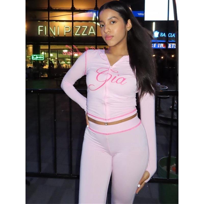 women s Leopard Print Zip Up Hooded Long Sleeve Crop Top Flared Pant 2 Piece Streetwear Tracksuit Outfit 2XL
women s Leopard Print Zip Up Hooded Long Sleeve Crop Top Flared Pant 2 Piece Streetwear Tracksuit Outfit 2XL
