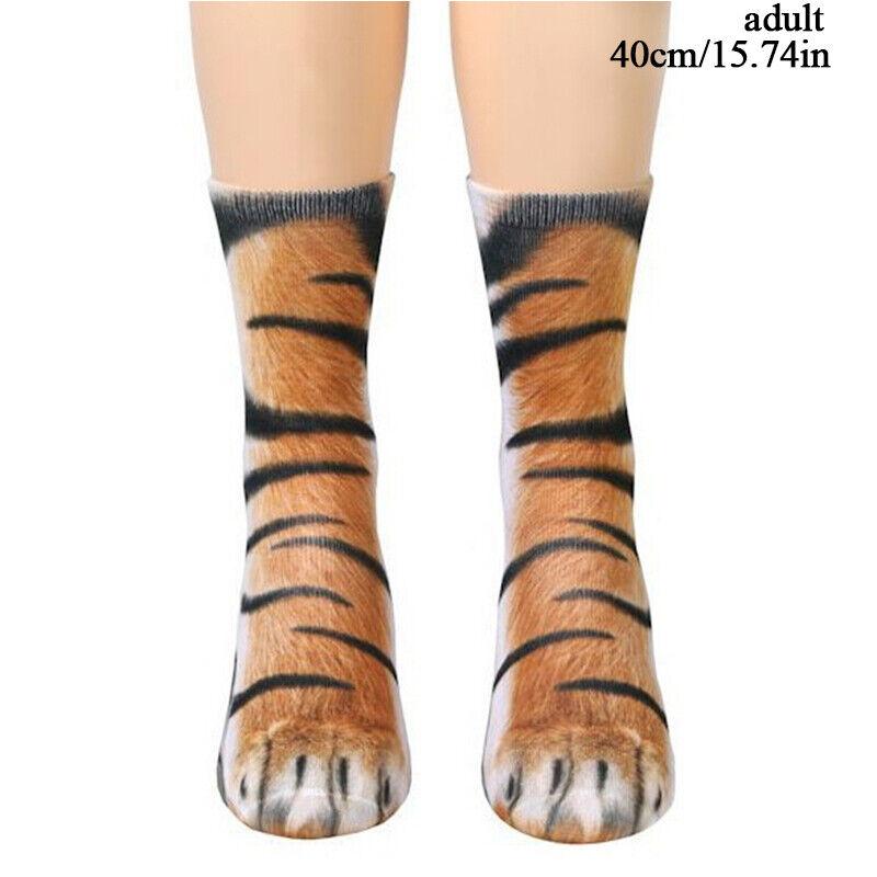 Забавные эластичные носки унисекс для взрослых и детей, носки с 3D принтом в виде лап животных, Великобритания adult tiger
Забавные эластичные носки унисекс для взрослых и детей, носки с 3D принтом в виде лап животных, Великобритания adult tiger