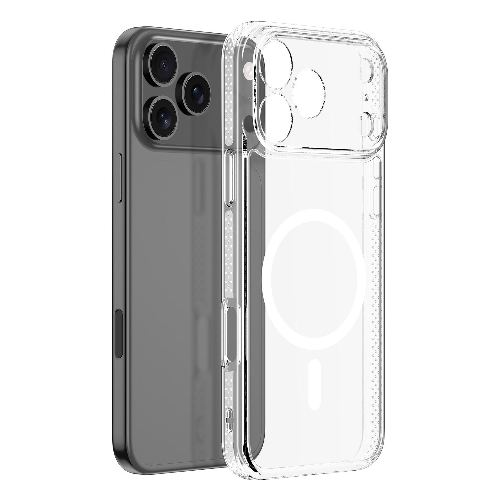 For iPhone 17 Pro Max Back Cover DUX DUCIS Clin Series Clear Phone Case Compatible with MagSafe Clear
For iPhone 17 Pro Max Back Cover DUX DUCIS Clin Series Clear Phone Case Compatible with MagSafe Clear