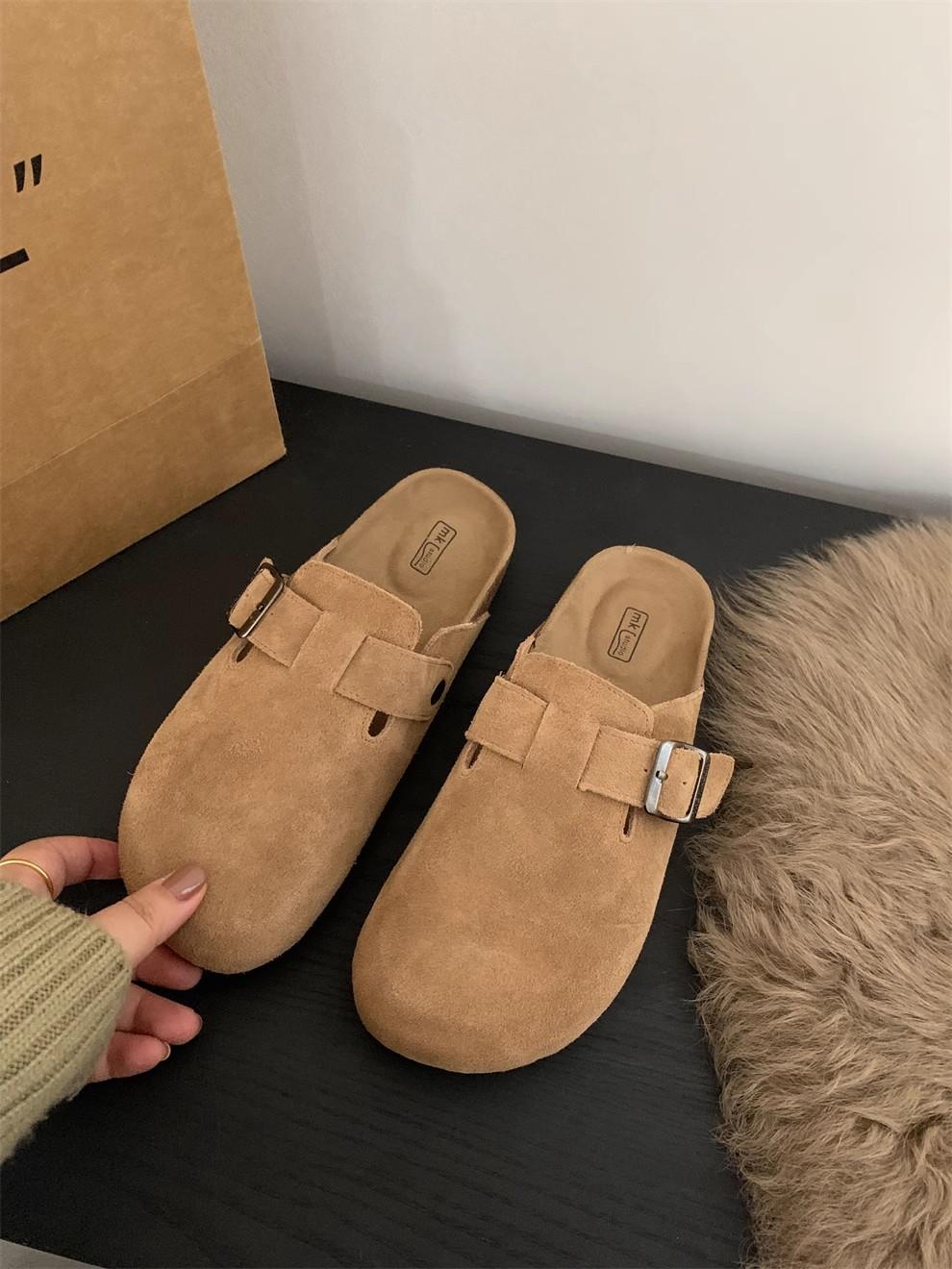 Sanxi Mori casual retro half-drag Japanese platform Boken shoes women s shoes Zichun outer slippers comfortable Muller shoes 40
Sanxi Mori casual retro half-drag Japanese platform Boken shoes women s shoes Zichun outer slippers comfortable Muller shoes 40