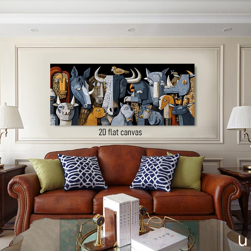 1pcs Modern Abstract Animal Decoration Painting Living Room Entrance Bedroom Wall Painting Canvas Frameless Painting Home Art Ha (as the picture,50x100cm No Frame)
1pcs Modern Abstract Animal Decoration Painting Living Room Entrance Bedroom Wall Painting Canvas Frameless Painting Home Art Ha (as the picture,50x100cm No Frame)
