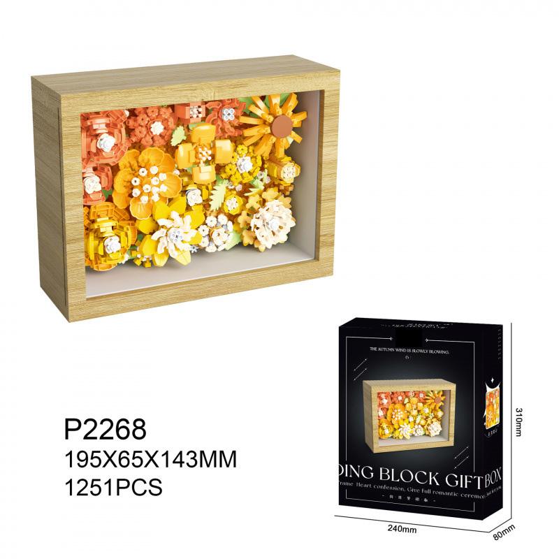 Idea Painting Art Micro Diamond Block Flower Photo Frame Construction Bicrk Construction Plaything Playset Nanobrick Collection For Gifts
Idea Painting Art Micro Diamond Block Flower Photo Frame Construction Bicrk Construction Plaything Playset Nanobrick Collection For Gifts
