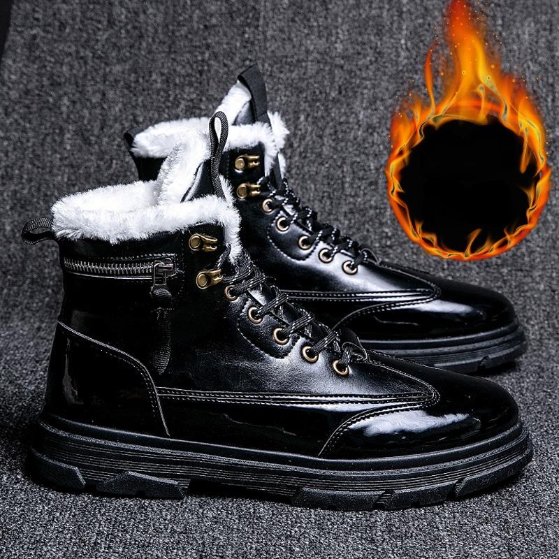 Новые мужские зимние ботинки, теплые меховые зимние ботинки, мужские ботинки Martern, высокие хлопковые ботинки, мужские плюшевые ботильоны, мужская обувь на платформе 44 чёрный
Новые мужские зимние ботинки, теплые меховые зимние ботинки, мужские ботинки Martern, высокие хлопковые ботинки, мужские плюшевые ботильоны, мужская обувь на платформе 44 чёрный