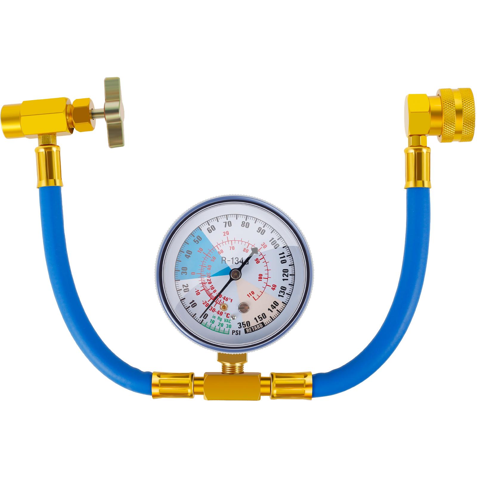 Комплект шлангов для заправки хладагента R134A Автомобильный шланг для кондиционирования воздуха с манометрами 1/2 Acme Резьба Прочный автомобильный шланг для кондиционирования воздуха синий
Комплект шлангов для заправки хладагента R134A Автомобильный шланг для кондиционирования воздуха с манометрами 1/2 Acme Резьба Прочный автомобильный шланг для кондиционирования воздуха синий