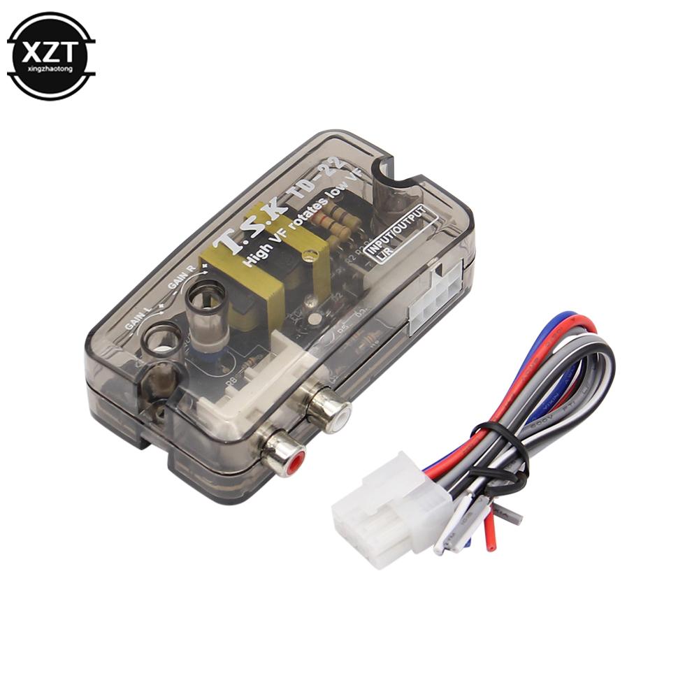 12V Auto Car Audio Converter RCA Stereo High To Low Adjustable Frequency Line Speaker Level Converter Adapter Car Accessories білий
12V Auto Car Audio Converter RCA Stereo High To Low Adjustable Frequency Line Speaker Level Converter Adapter Car Accessories білий