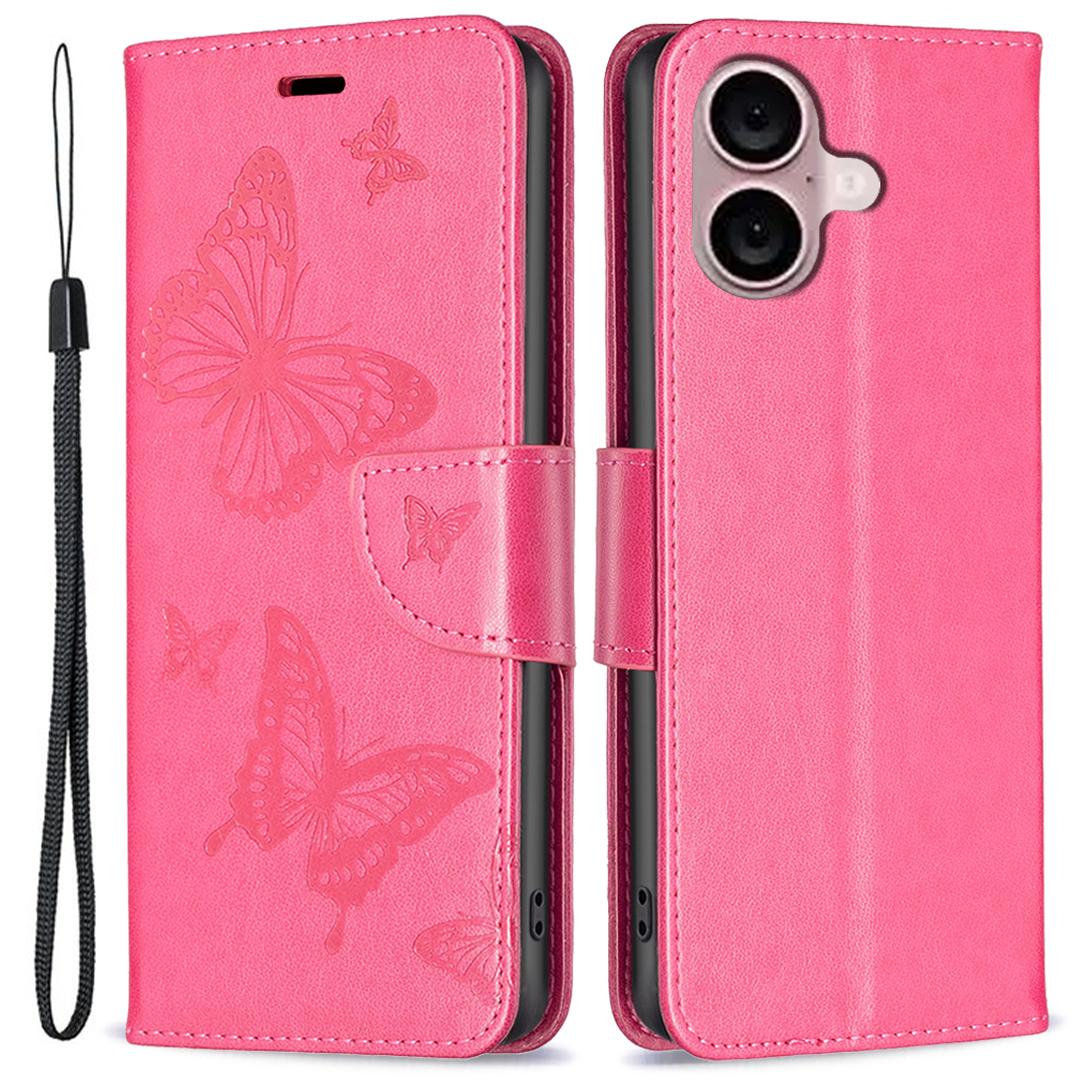 For iPhone 16 Plus Anti-Scratch Phone Stand Case Wallet Leather Phone Cover Rose
For iPhone 16 Plus Anti-Scratch Phone Stand Case Wallet Leather Phone Cover Rose