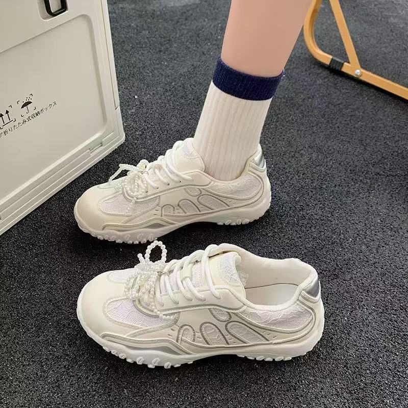 Dopamine thick bottom new crescent pearl lace heightening casual non-slip sports ultra-light fashion 35 белый
Dopamine thick bottom new crescent pearl lace heightening casual non-slip sports ultra-light fashion 35 белый