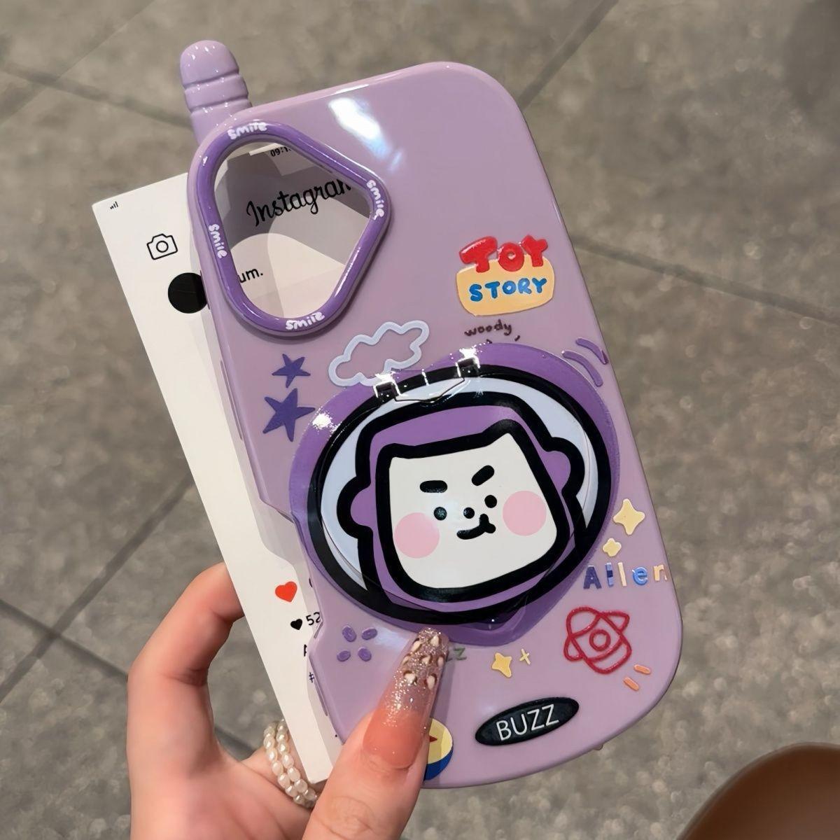 Personalized Non-yellowing Lanyard Mirror Mobile Phone Case Big Brother Big Love Stand Mirror Mobile Phone Case for IPhone16 For iPhone 16PROMAX
Personalized Non-yellowing Lanyard Mirror Mobile Phone Case Big Brother Big Love Stand Mirror Mobile Phone Case for IPhone16 For iPhone 16PROMAX