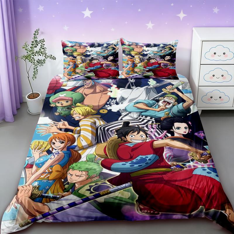 One Piece Duvet Cover Cartoon Luffy Bedding Set Soft and comfortable Queen/King Twin Full Size Teens Boys Boys Gifts Soft Cozy 135x200cm
One Piece Duvet Cover Cartoon Luffy Bedding Set Soft and comfortable Queen/King Twin Full Size Teens Boys Boys Gifts Soft Cozy 135x200cm