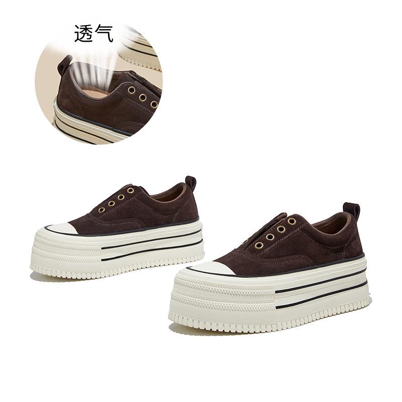 The first layer of cowhide white shoes for women s 2026 spring thick-soled heightening board shoes for women s casual comfort and not tired feet for 40
The first layer of cowhide white shoes for women s 2026 spring thick-soled heightening board shoes for women s casual comfort and not tired feet for 40