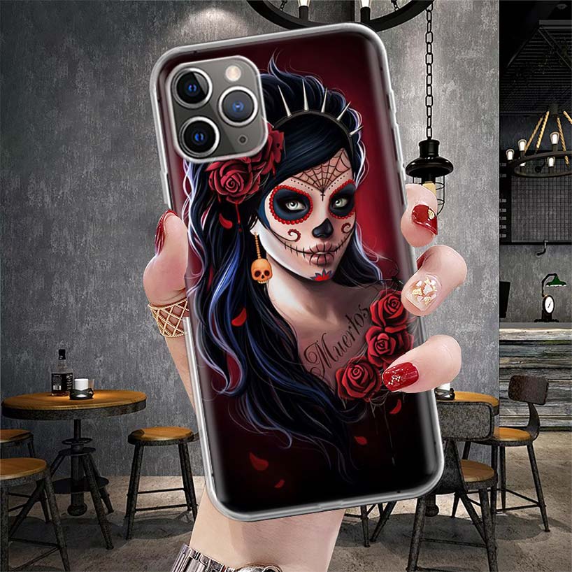 Catrina Beautiful Rose Girl Skull Soft Phone Case For IPhone 11 17 Air 16E 16 Pro Max 15 + 14 Plus 13 Mini 12 Apple 7 SE 8 Funda iPhone 15
Catrina Beautiful Rose Girl Skull Soft Phone Case For IPhone 11 17 Air 16E 16 Pro Max 15 + 14 Plus 13 Mini 12 Apple 7 SE 8 Funda iPhone 15