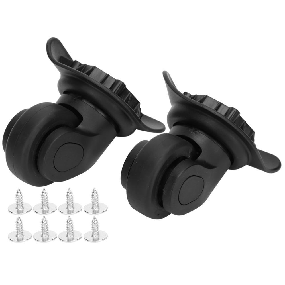 1Pair Durable PP PET Luggage Wheels Mute Black Suitcase Wheels Castors Single Row Wheel Flight Luggage чорний
1Pair Durable PP PET Luggage Wheels Mute Black Suitcase Wheels Castors Single Row Wheel Flight Luggage чорний