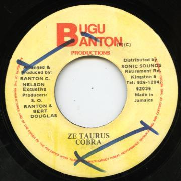 7inch Record MAD COBRA - Ze Taurus NONE Bugu Banton Pro 1991 Jamaica Reggae, Ska & Dub Used
7inch Record MAD COBRA - Ze Taurus NONE Bugu Banton Pro 1991 Jamaica Reggae, Ska & Dub Used
