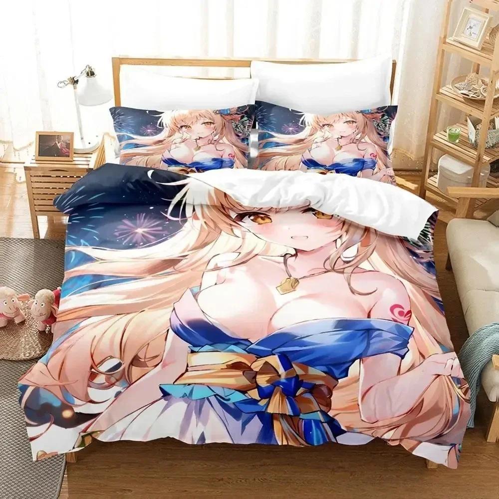 New Anime Genshin Impact Yoimiya Beding Set Bedrom Soft Modern Bedspreads Comefortable Soft Duvet Cover Comfortable Quilt Cover And Pilowcase 135*200cm Eu-Single
New Anime Genshin Impact Yoimiya Beding Set Bedrom Soft Modern Bedspreads Comefortable Soft Duvet Cover Comfortable Quilt Cover And Pilowcase 135*200cm Eu-Single