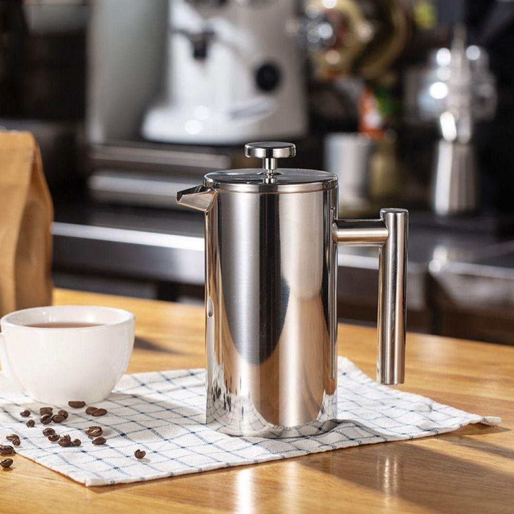 Stainless Steel Coffee Maker French Teapot Household Press Coffee Pot Cafe French Press Coffee Pot
Stainless Steel Coffee Maker French Teapot Household Press Coffee Pot Cafe French Press Coffee Pot