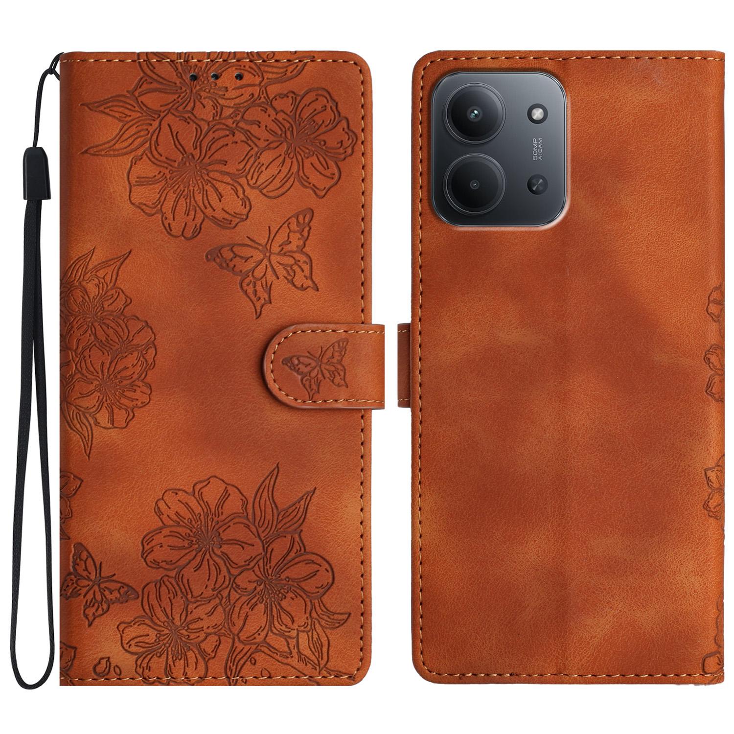 Leather Case For Xiaomi Redmi 15C 5G (EU) (173mm)/4G (EU) (173mm)/Poco C85 4G (173mm) Butterfly Flower Pattern Skin-Touch Phone Cover
Leather Case For Xiaomi Redmi 15C 5G (EU) (173mm)/4G (EU) (173mm)/Poco C85 4G (173mm) Butterfly Flower Pattern Skin-Touch Phone Cover