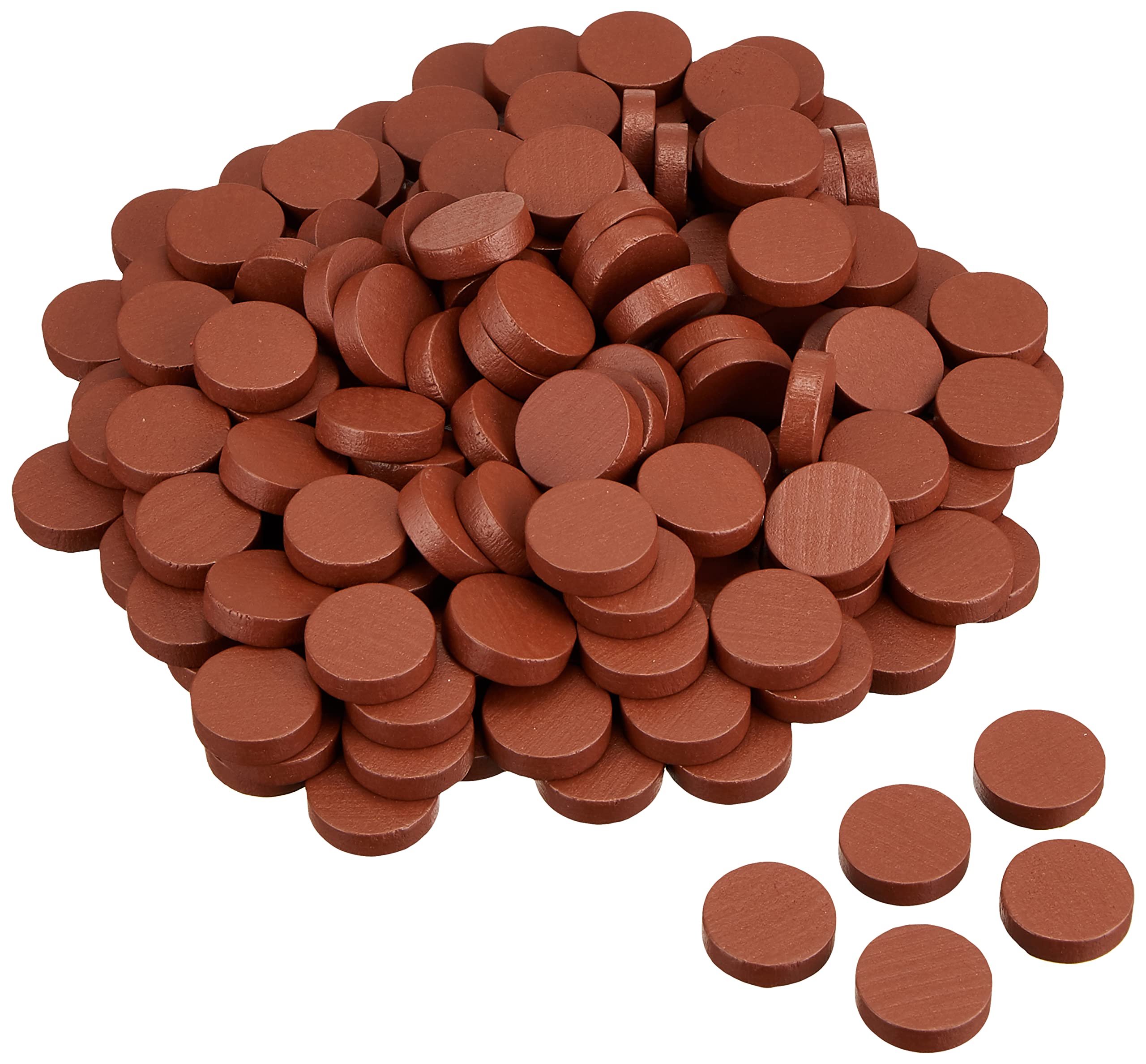 Brown 15mm wooden discs 150 (approx. pieces)
Brown 15mm wooden discs 150 (approx. pieces)