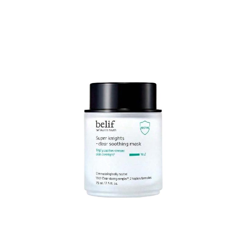 belif Super Knight Clear Soothing Mask 75ml, Overnight Hydrating Face Mask, Squalane, Cooling & Antioxidant-Rich, No Wash Off & No Sticky Residue
belif Super Knight Clear Soothing Mask 75ml, Overnight Hydrating Face Mask, Squalane, Cooling & Antioxidant-Rich, No Wash Off & No Sticky Residue