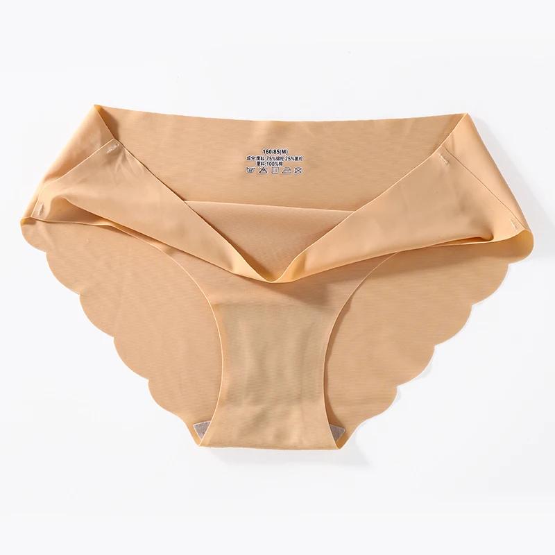 Set Seamless Silk Briefs Sexy Panties For Women Mid Waist Comfortable Girl Silk Panty Female Underpants Woman Lingerie M-Xl M&1pc
Set Seamless Silk Briefs Sexy Panties For Women Mid Waist Comfortable Girl Silk Panty Female Underpants Woman Lingerie M-Xl M&1pc