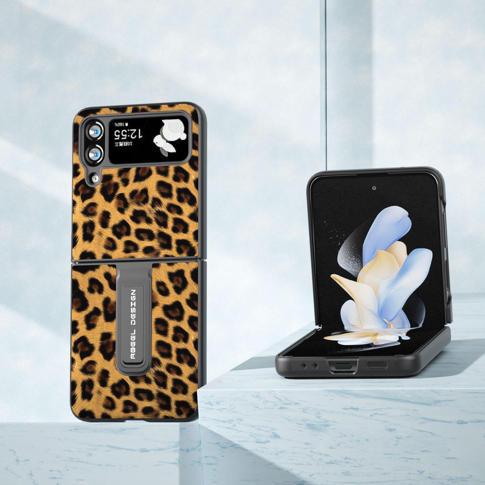 ABEEL For Samsung Galaxy Z Flip4 5G Anti-Scratch Phone Case Leopard Pattern PU Leather+PC Kickstand Cover Champagne Gold
ABEEL For Samsung Galaxy Z Flip4 5G Anti-Scratch Phone Case Leopard Pattern PU Leather+PC Kickstand Cover Champagne Gold