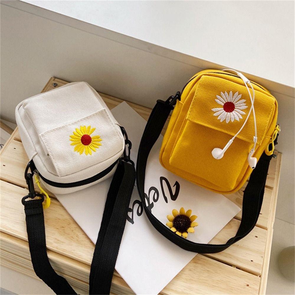 Кошелек на молнии, женская сумка на плечо с ромашковым узором, сумка для мобильного телефона, сумка через плечо, дорожная сумка на открытом воздухе 
Кошелек на молнии, женская сумка на плечо с ромашковым узором, сумка для мобильного телефона, сумка через плечо, дорожная сумка на открытом воздухе