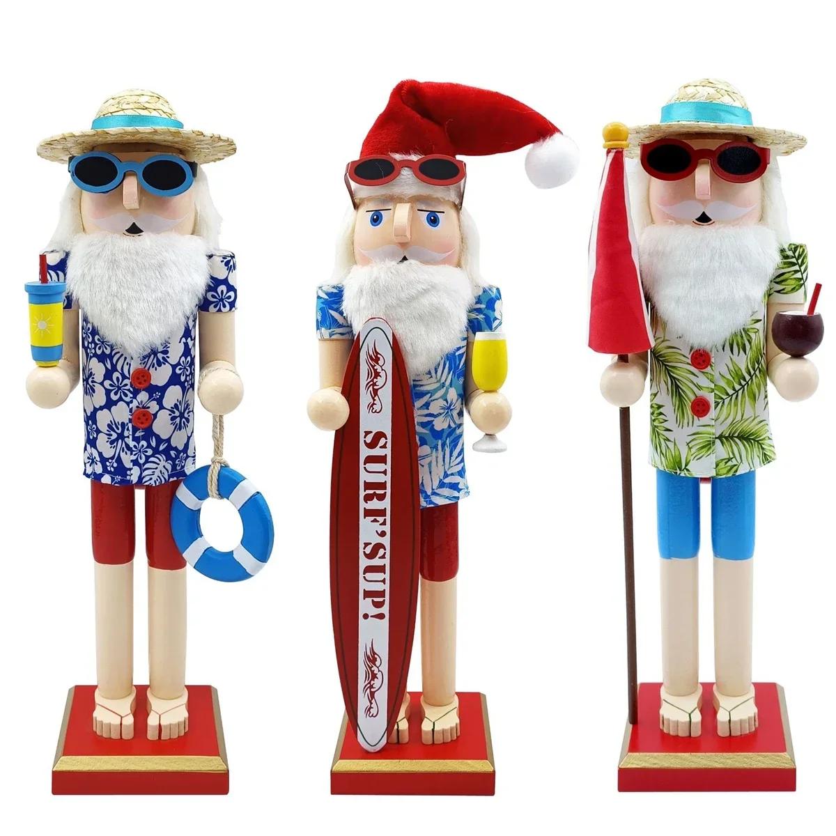 Mini Wooden Nutcracker Ornament Soldiers Figure Christmas Tree Pendant 15 Inch Wooden Santa Claus Home Decorations Kids Gifts
Mini Wooden Nutcracker Ornament Soldiers Figure Christmas Tree Pendant 15 Inch Wooden Santa Claus Home Decorations Kids Gifts