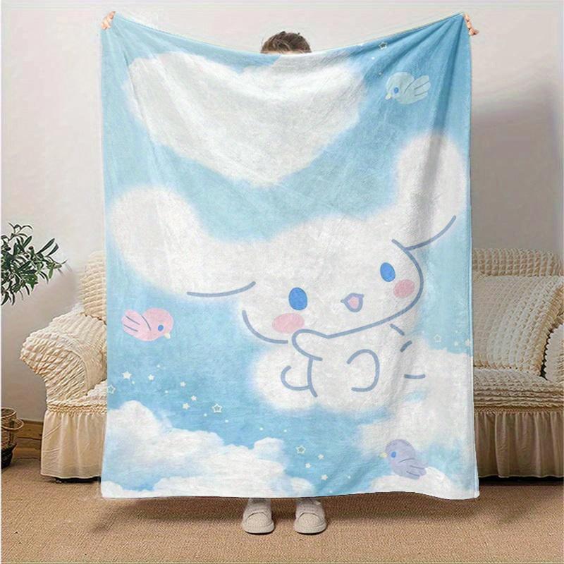 1pc, Sanrio Adorable Cloud Bunny Home Decor Blanket: Perfect Gift for Bedroom, Living Room, Travel, Camping, Car, Beach & Office Naps, Cozy Flannel Th 130x150cm
1pc, Sanrio Adorable Cloud Bunny Home Decor Blanket: Perfect Gift for Bedroom, Living Room, Travel, Camping, Car, Beach & Office Naps, Cozy Flannel Th 130x150cm