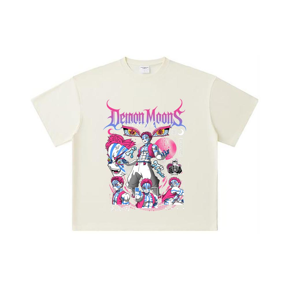 260 GSM Double Yarn 32 Count 100% Cotton Demon Slayer V31 Akaza Print Unisex Heavy Cotton T Shirt S
260 GSM Double Yarn 32 Count 100% Cotton Demon Slayer V31 Akaza Print Unisex Heavy Cotton T Shirt S