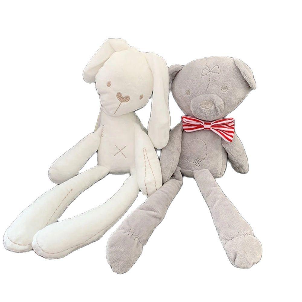 38CM Net Red Bunny Rabbit Plush Toy Children Sleep Comfort Gray Bear Cute Doll To Send Children Birthday Christmas Gift 38*10CM білий
38CM Net Red Bunny Rabbit Plush Toy Children Sleep Comfort Gray Bear Cute Doll To Send Children Birthday Christmas Gift 38*10CM білий