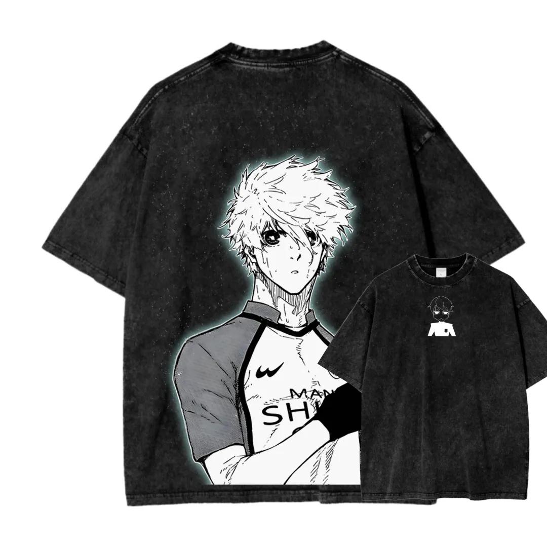 Anime Blue Lock Nagi Seishiro Print Tee Men Women Washed Cotton T-shirts Short Sleeve Vintage T Shirt Harajuku Oversized Tshirt S чёрный
Anime Blue Lock Nagi Seishiro Print Tee Men Women Washed Cotton T-shirts Short Sleeve Vintage T Shirt Harajuku Oversized Tshirt S чёрный