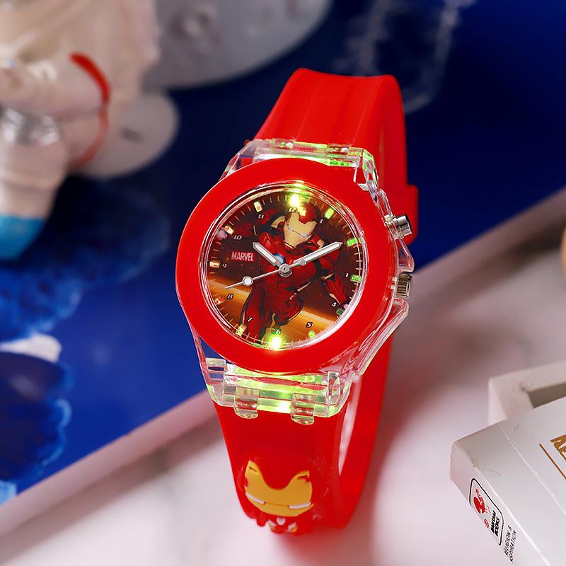 Marvel Cartoon Glow-in-the-Dark Silicone Quartz Watch for Kids and Students
Marvel Cartoon Glow-in-the-Dark Silicone Quartz Watch for Kids and Students