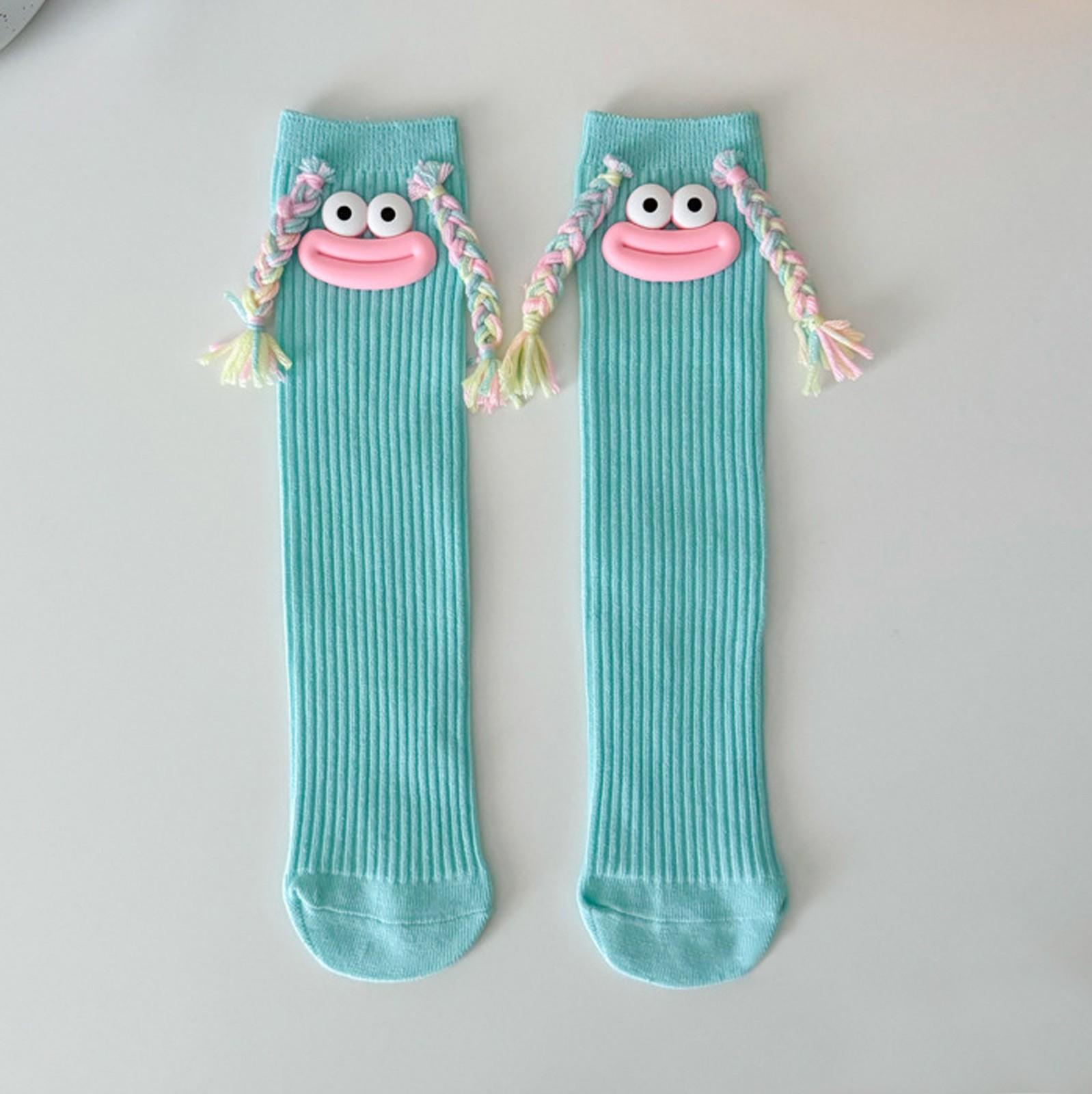 Носки средней длины для девочек с цветными косичками в виде большого рта, забавные длинные носки, милые носки средней длины One Size небесно-голубой
Носки средней длины для девочек с цветными косичками в виде большого рта, забавные длинные носки, милые носки средней длины One Size небесно-голубой