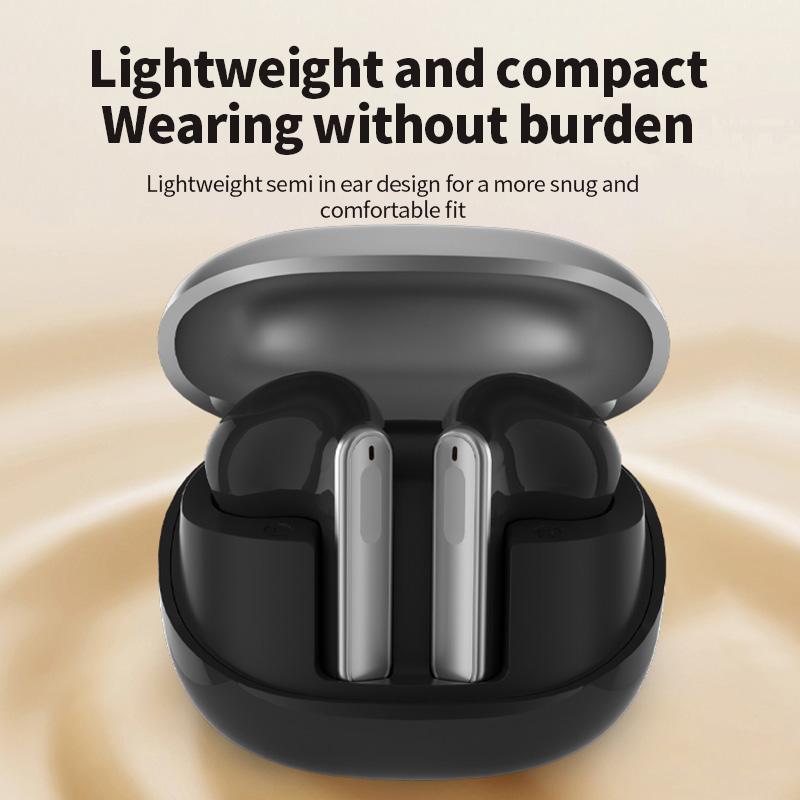 A33 Noise Reduction Bluetooth-compatible Headset Wireless Gaming Headphone TWS Earphone Gold
A33 Noise Reduction Bluetooth-compatible Headset Wireless Gaming Headphone TWS Earphone Gold