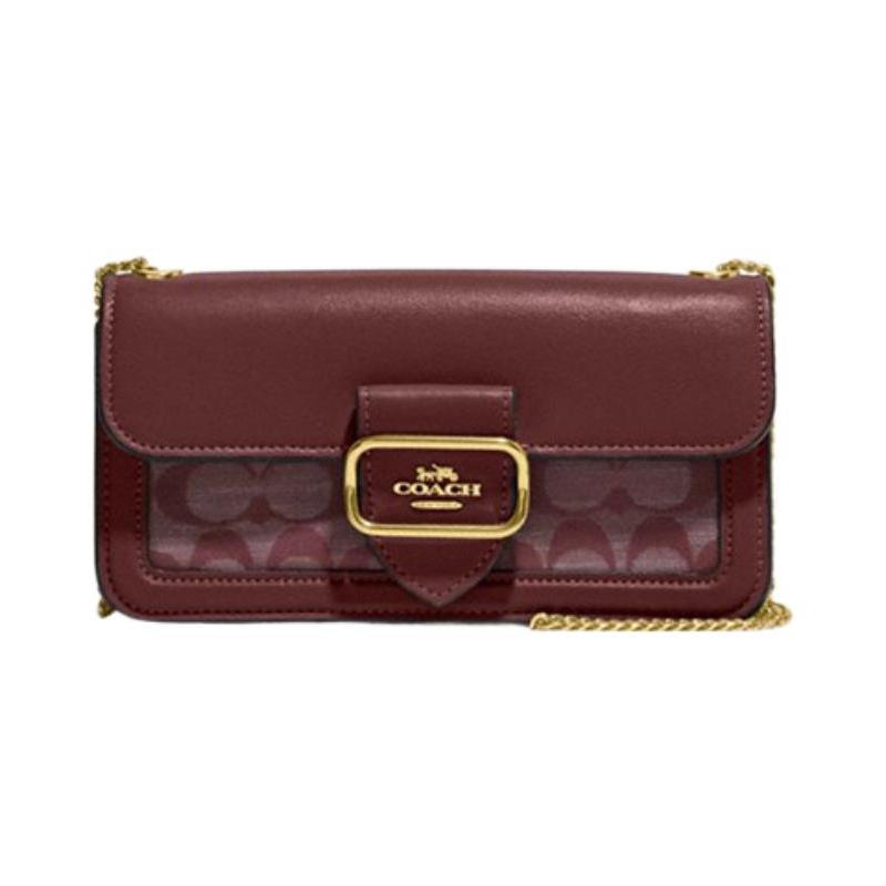 COACH Morgan 20 classic old flower jacquard buckle closure fabric and cow leather shoulder crossbody bag small size women s burgundy красный
COACH Morgan 20 classic old flower jacquard buckle closure fabric and cow leather shoulder crossbody bag small size women s burgundy красный