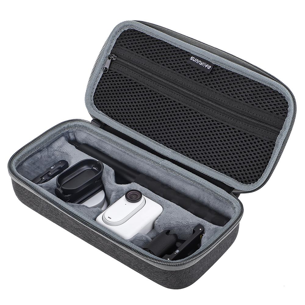 SUNNYLIFE IST-B675 Portable Storage Bag for Insta360 GO 3 Camera,Cloth+Flannelette Travel Carrying Case Type A
SUNNYLIFE IST-B675 Portable Storage Bag for Insta360 GO 3 Camera,Cloth+Flannelette Travel Carrying Case Type A