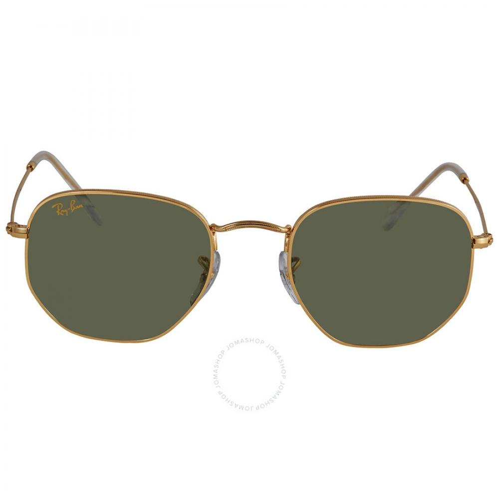 Солнцезащитные очки унисекс Ray Ban Hexagonal Legend Gold Green Classic G 15 RB3548 919631 51
Солнцезащитные очки унисекс Ray Ban Hexagonal Legend Gold Green Classic G 15 RB3548 919631 51