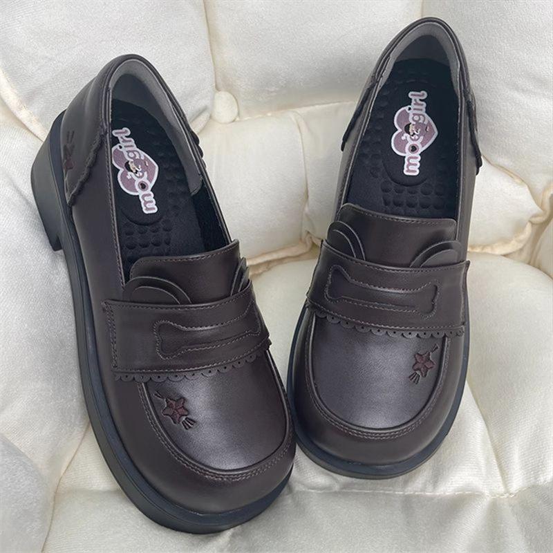 JX versatile super soft comfortable platform uniform shoes spring and summer new round head heightening student shoes Lolita single 40 коричневый
JX versatile super soft comfortable platform uniform shoes spring and summer new round head heightening student shoes Lolita single 40 коричневый