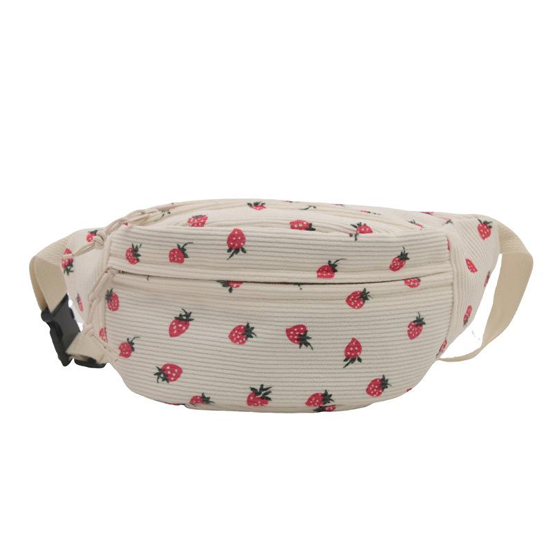 Waist Bag Women Men Corduroy Fanny Pack Strawberries Pocket Fashi Chest Handbag Sports Travel Purse Plaid WaistPack Belly Bags білий
Waist Bag Women Men Corduroy Fanny Pack Strawberries Pocket Fashi Chest Handbag Sports Travel Purse Plaid WaistPack Belly Bags білий