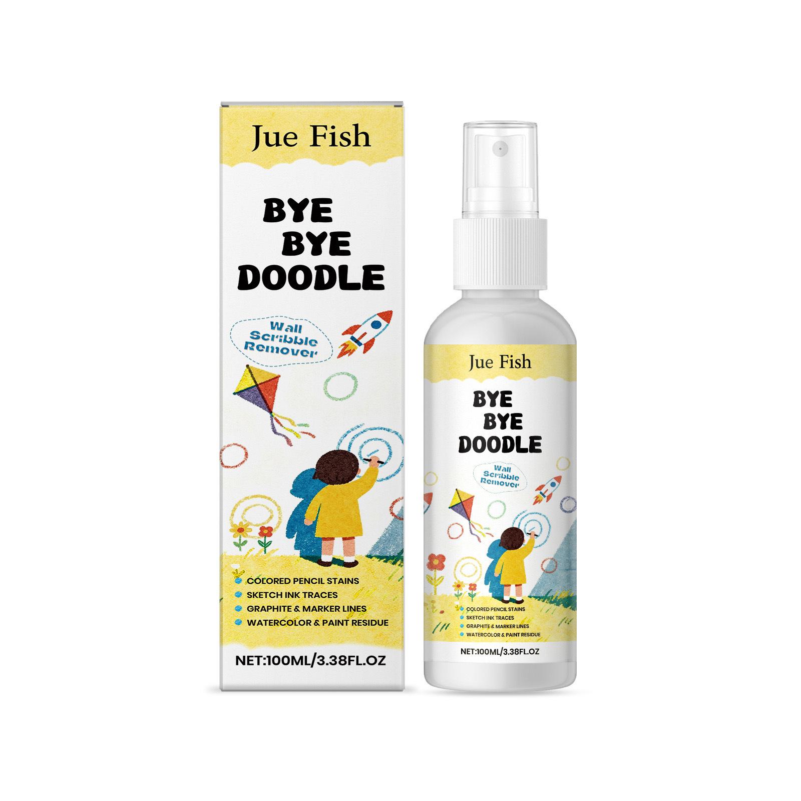 Jue Fish Wall Cleaner Powerful Cleaning Graffiti Cleaner Spray Paint Marker Remover Gentle Formula Wall Scribble Remover 100ml 100ml
Jue Fish Wall Cleaner Powerful Cleaning Graffiti Cleaner Spray Paint Marker Remover Gentle Formula Wall Scribble Remover 100ml 100ml