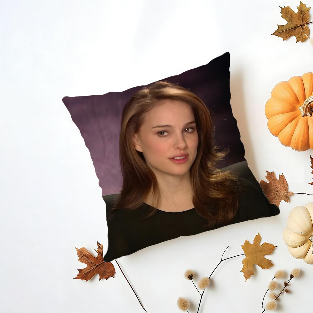 NNatalie Portman Cushion Cover Washable Linen Pillowcase Soft for Daily Sofa Bed Home Room Decor 30x30cm
NNatalie Portman Cushion Cover Washable Linen Pillowcase Soft for Daily Sofa Bed Home Room Decor 30x30cm