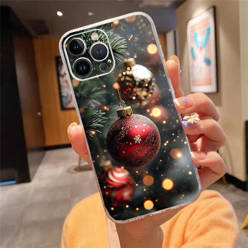 Christmas Tree Ball Phone Case Carcasa Funda For iPhone 17 Pro Max Air 16 15 14 13 Pro Max 15 16 Pro 15Plus Case iPhone 17ProMax
Christmas Tree Ball Phone Case Carcasa Funda For iPhone 17 Pro Max Air 16 15 14 13 Pro Max 15 16 Pro 15Plus Case iPhone 17ProMax