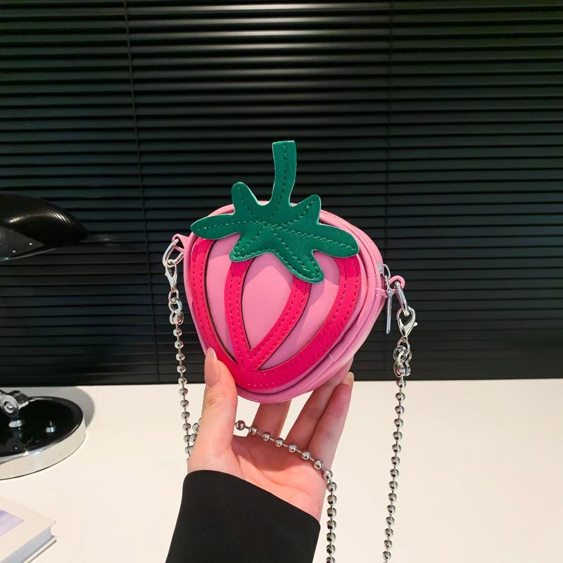 New Fashion Blocked Strawberry Color For Women Mini Versatile Coin Purse Messenger Bag Mini Beautiful Premium Durable
New Fashion Blocked Strawberry Color For Women Mini Versatile Coin Purse Messenger Bag Mini Beautiful Premium Durable