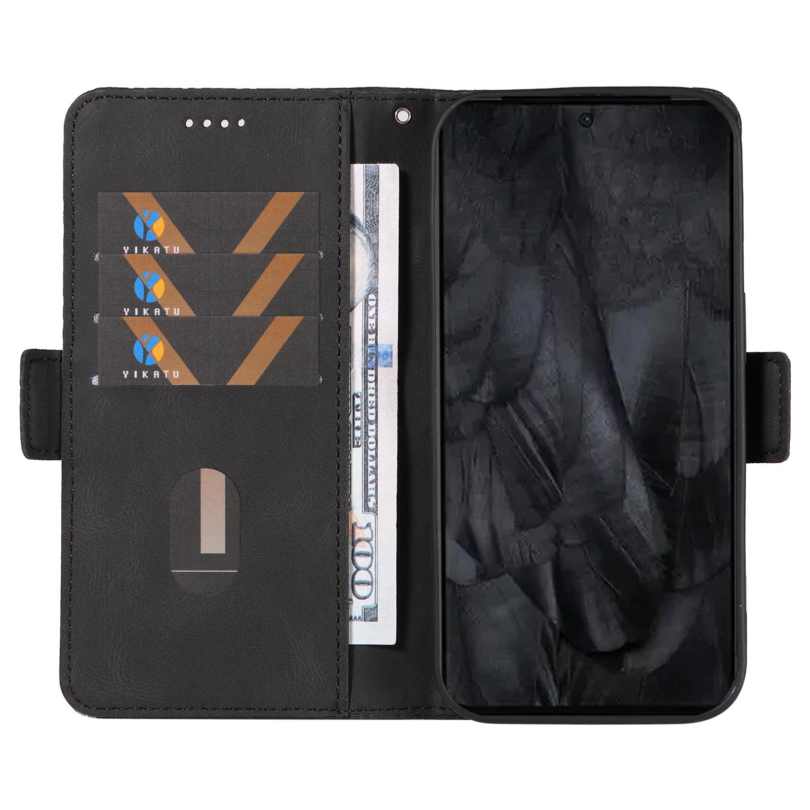 For Google Pixel 8 Pro Rhombus Imprinted Phone Case Stand Wallet Leather Phone Cover Black
For Google Pixel 8 Pro Rhombus Imprinted Phone Case Stand Wallet Leather Phone Cover Black