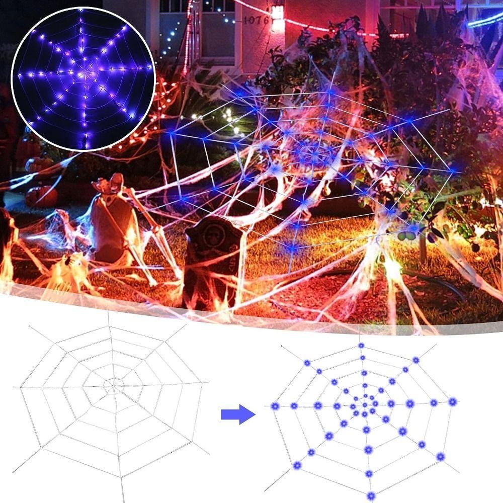 Гигантский Хэллоуин Araneid Web Lights Подвесной орнамент Хэллоуин Лампа Светодиодная светящаяся Araneid Web Открытый
Гигантский Хэллоуин Araneid Web Lights Подвесной орнамент Хэллоуин Лампа Светодиодная светящаяся Araneid Web Открытый